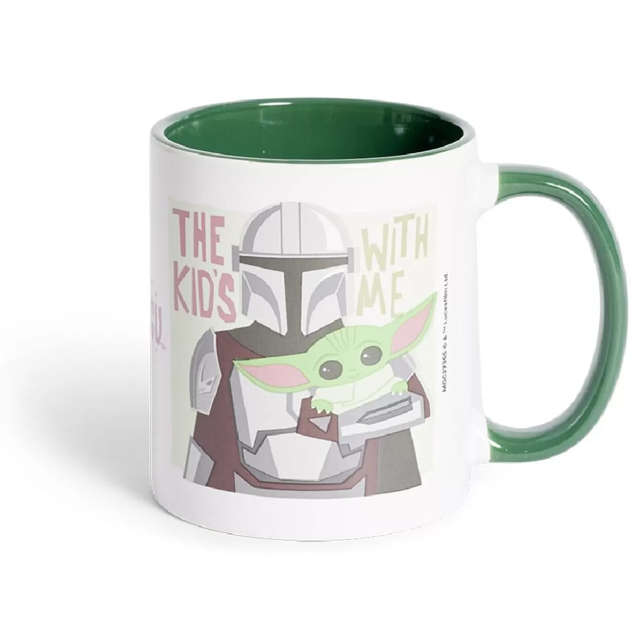 Mug Star Wars Mandalorian Storm Trooper blanc et vert 315ml>Gifi Flash Sale