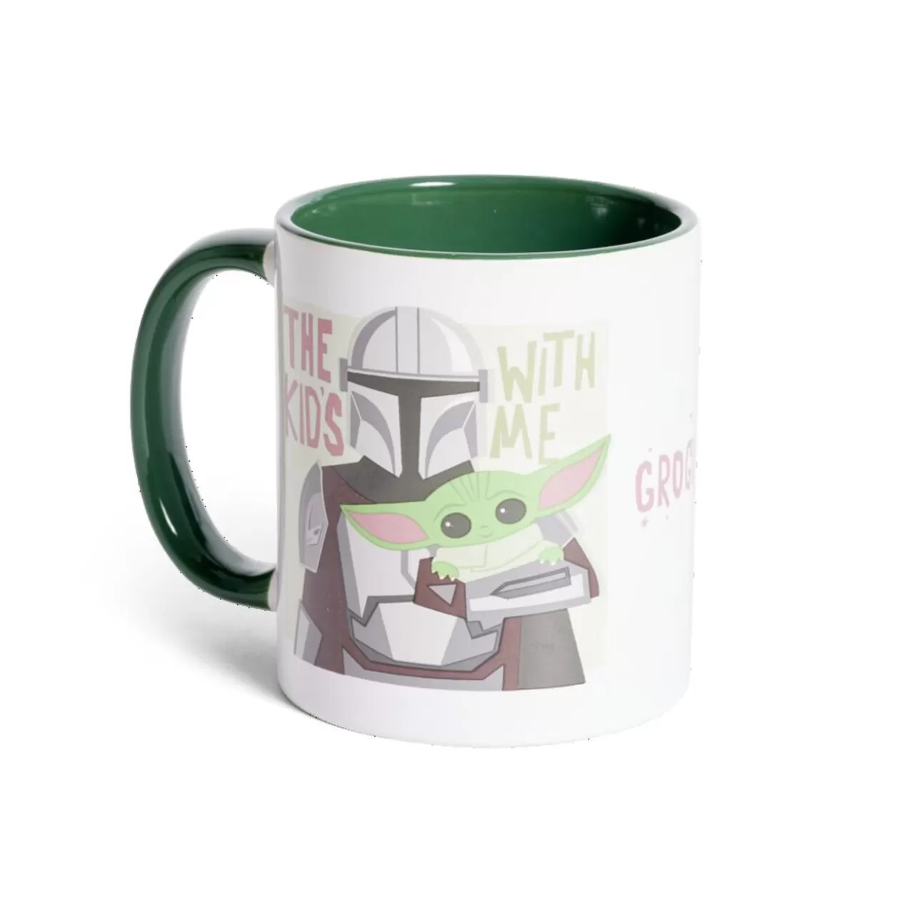 Mug Star Wars Mandalorian Storm Trooper blanc et vert 315ml>Gifi Flash Sale