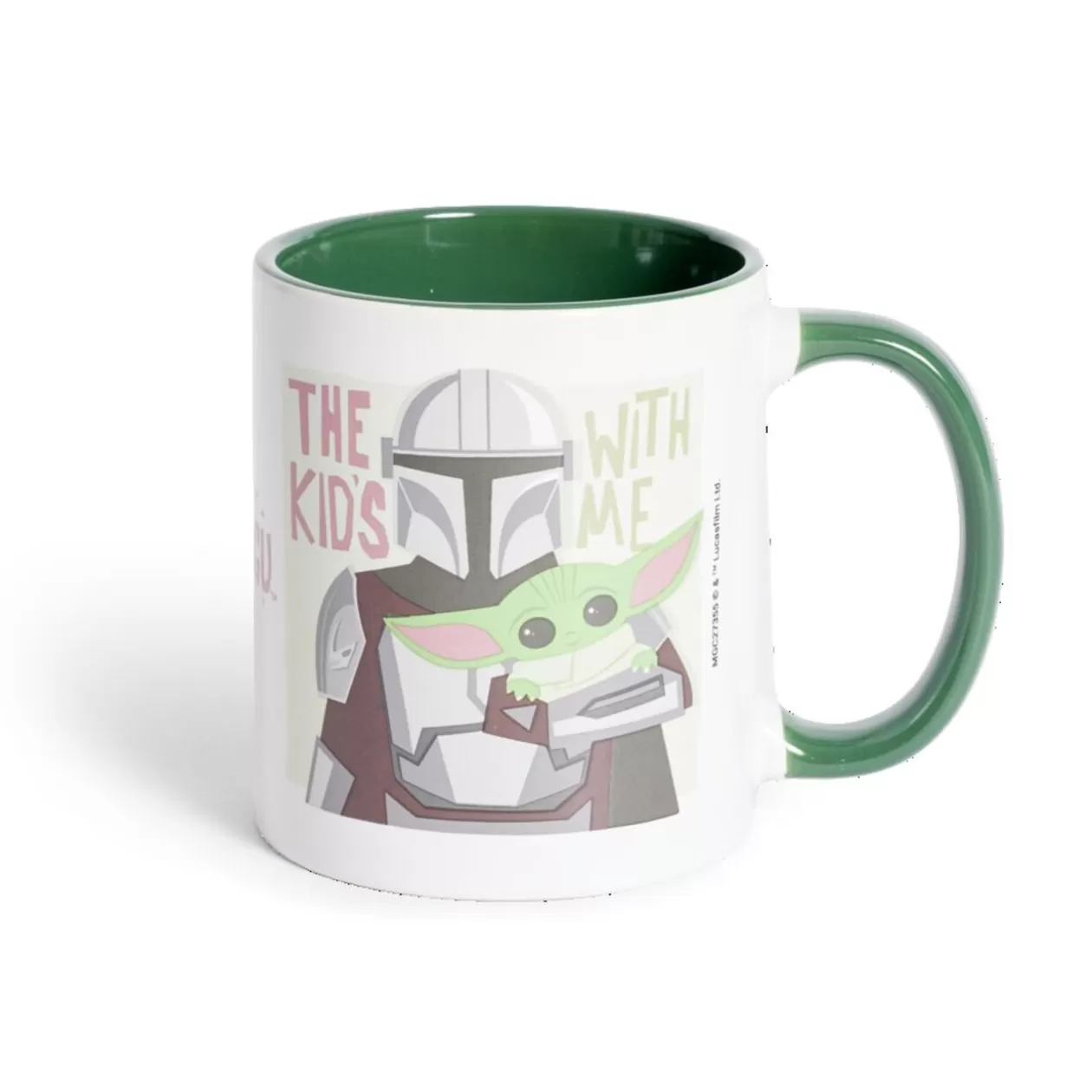 Mug Star Wars Mandalorian Storm Trooper blanc et vert 315ml>Gifi Flash Sale