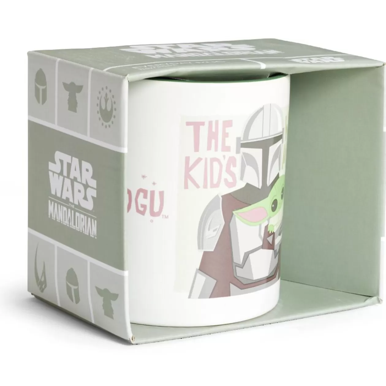 Mug Star Wars Mandalorian Storm Trooper blanc et vert 315ml>Gifi Flash Sale