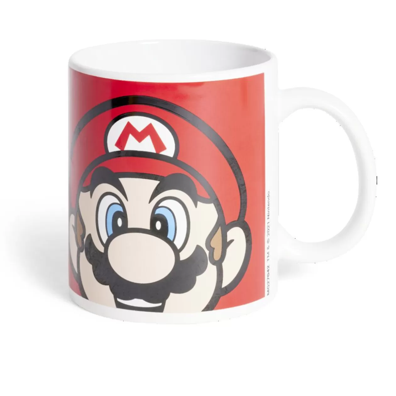 Mug Super Mario tête blanc et rouge 315ml>Gifi Hot