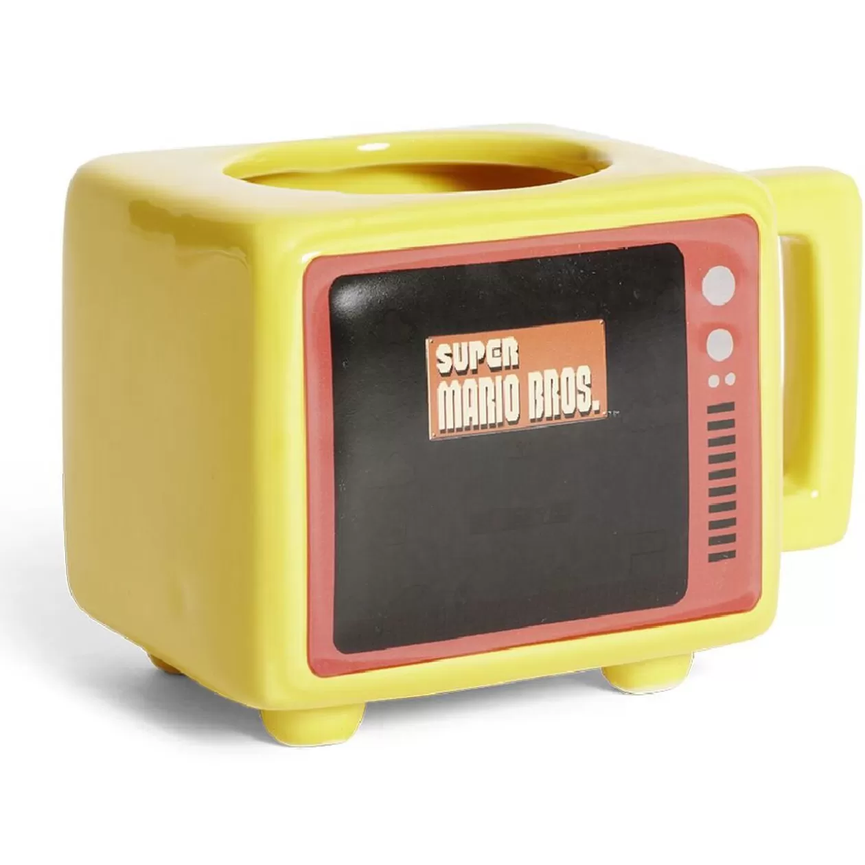 Mug thermoréactif Super Mario Bros jaune 500ml>Gifi Discount