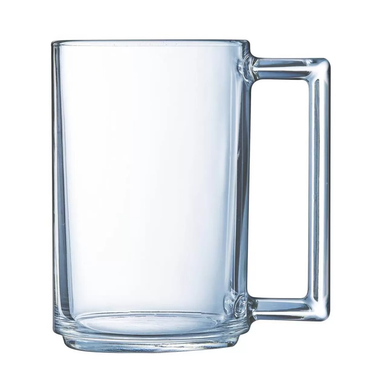 Mug transparent en verre trempé droit Luminarc 32 cl>Gifi Clearance