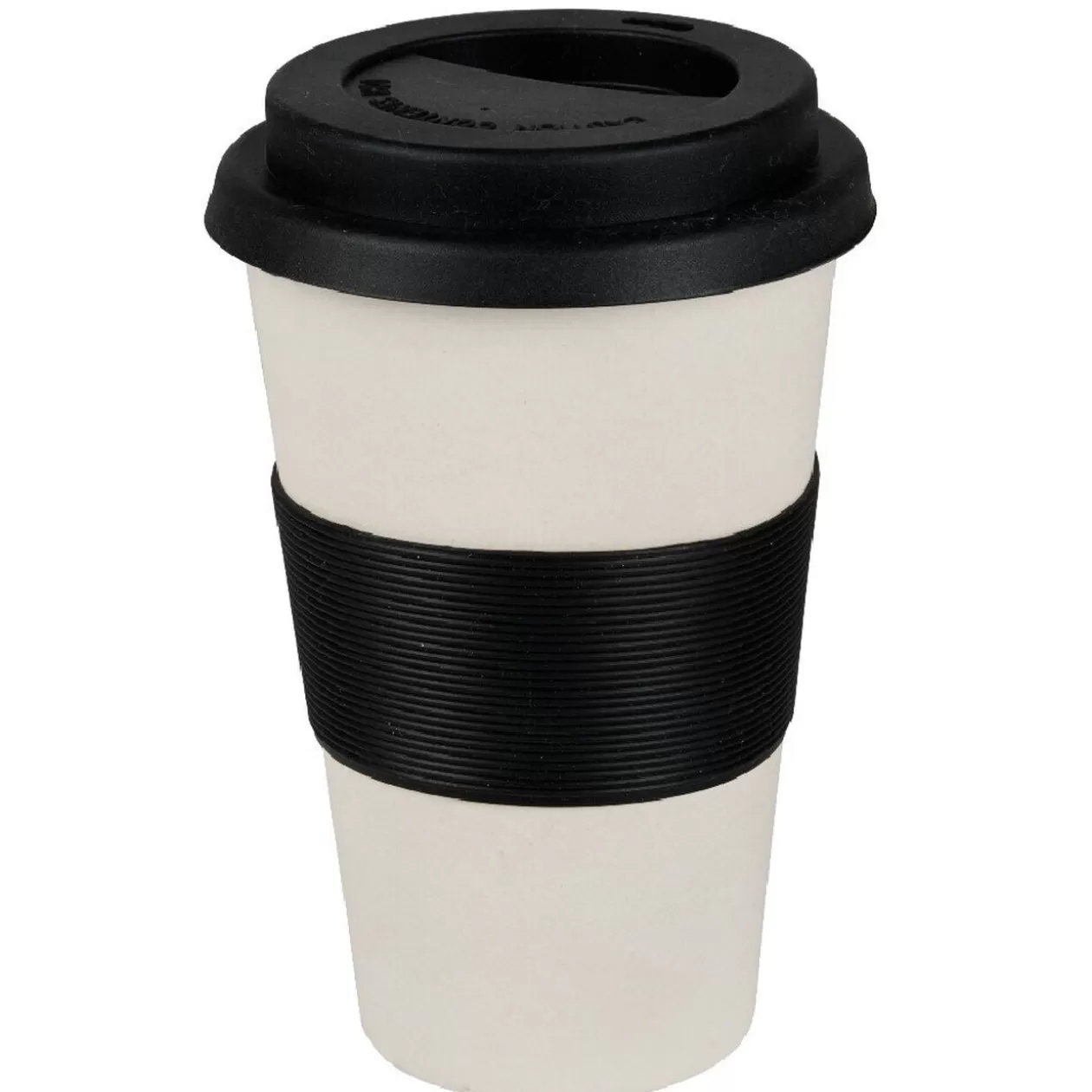 Mug transportable blanc&noir mélaminé>Gifi Online