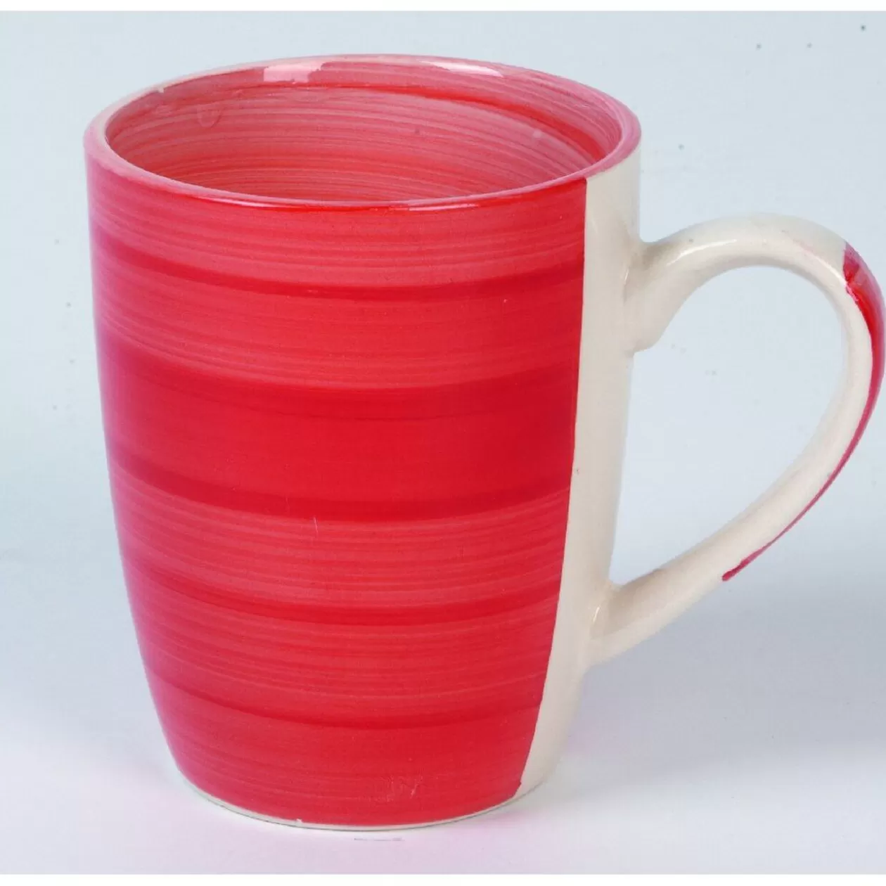 Gifi Mug uni rouge coquelicot tons sur tons< Vaisselle Et Accessoires De Table