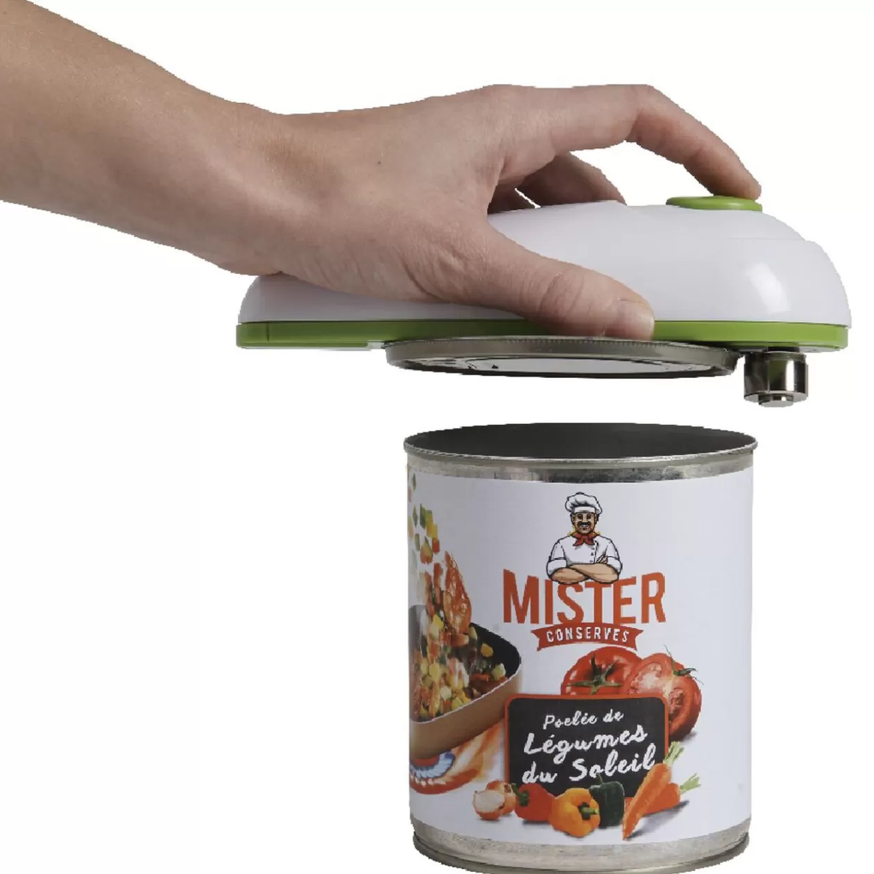 Gifi Ouvre boite automatique en plastique< Préparation Culinaire