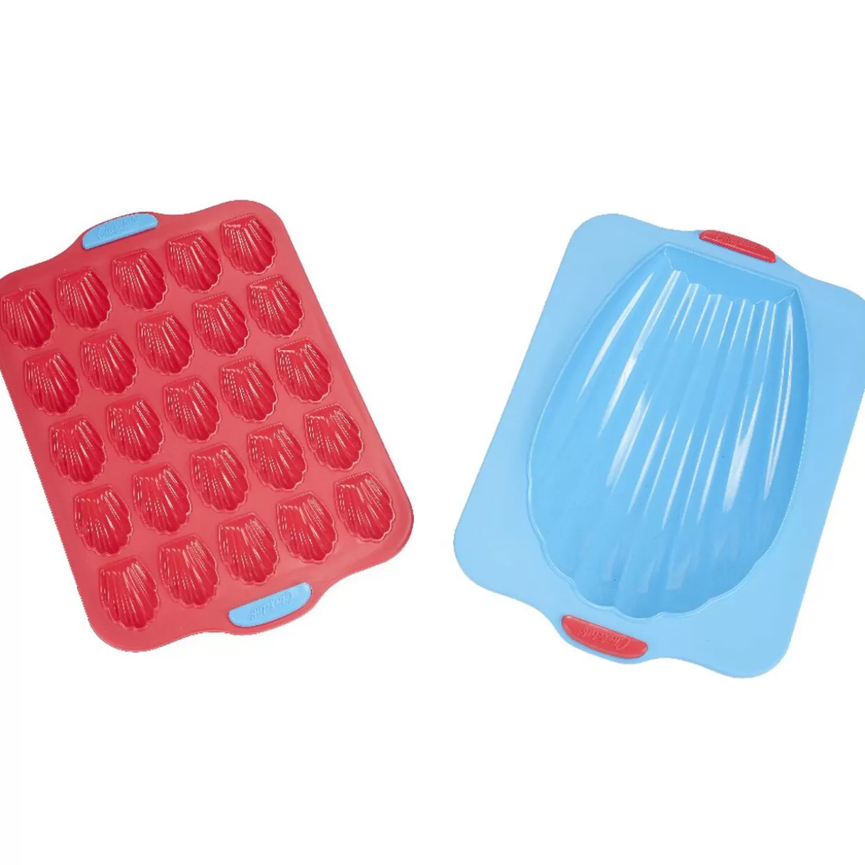 Gifi Pack moule à Madeleine géante et ses 25 petits< Cuisson