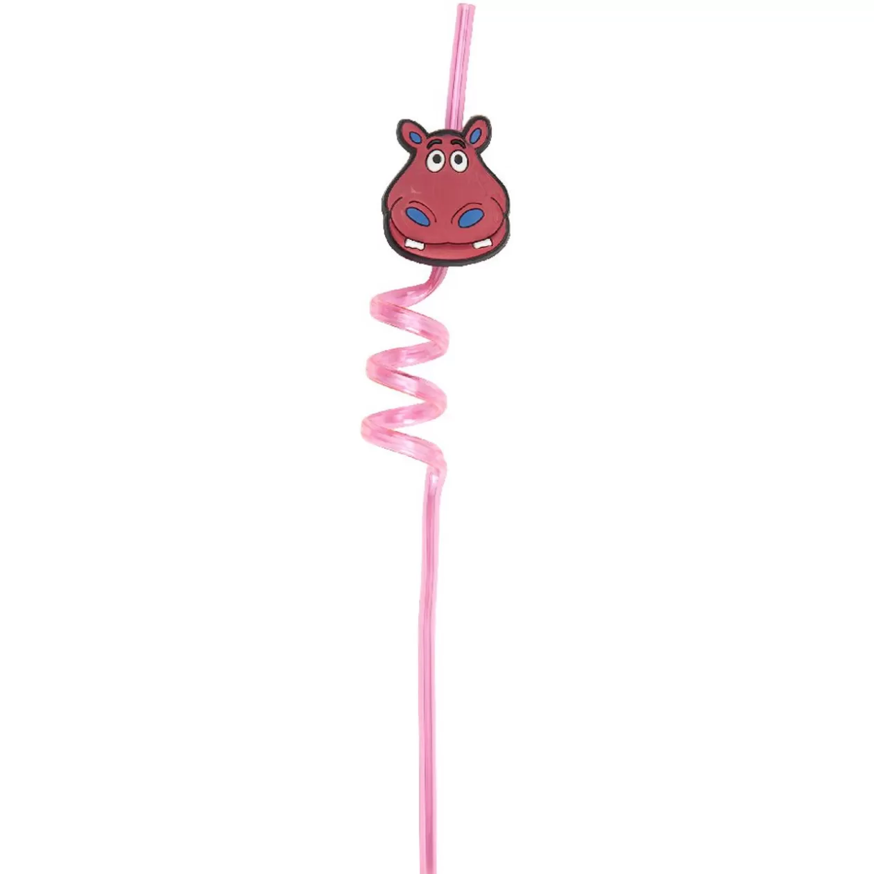 Paille tortillon fantaisie décor animaux x4>Gifi Cheap