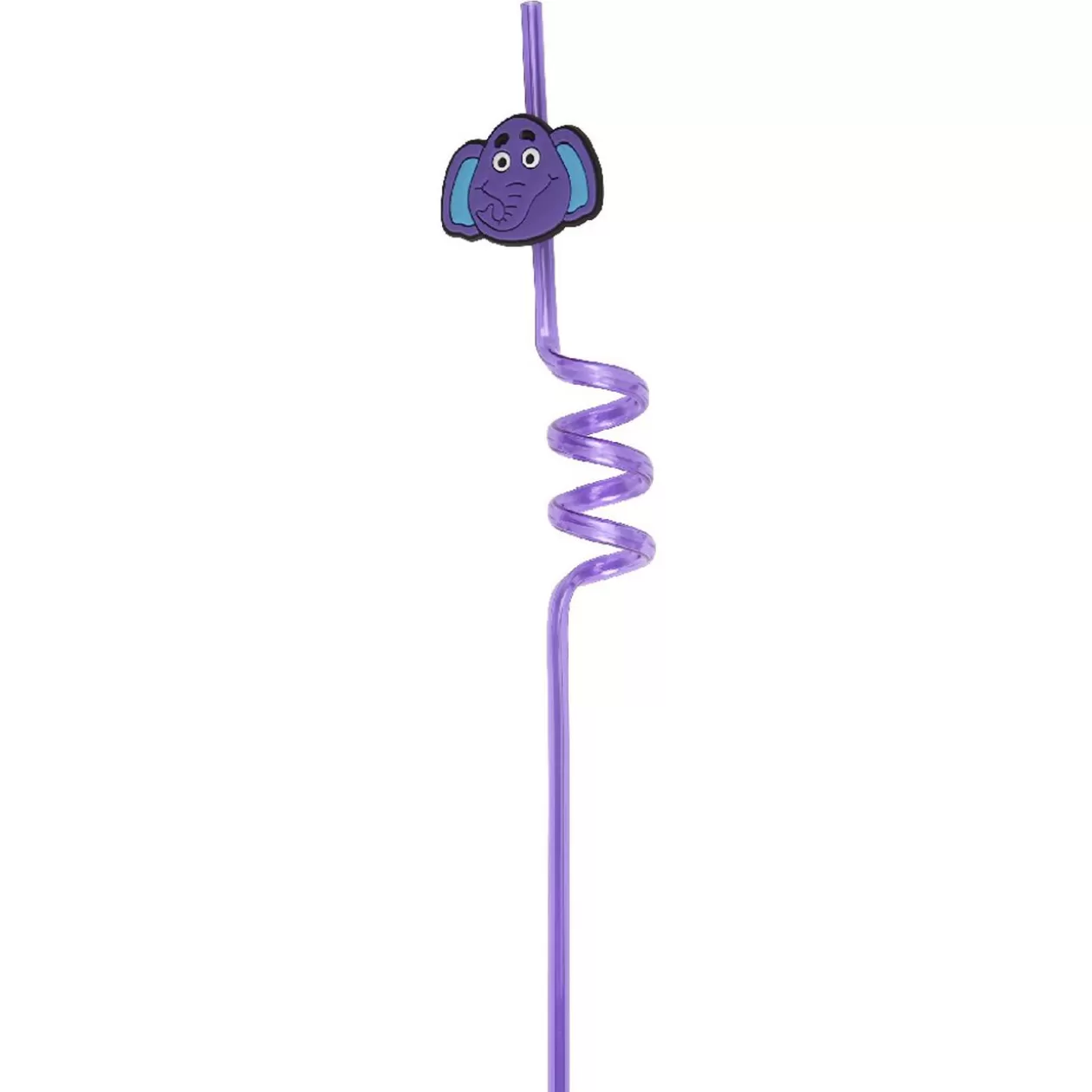 Paille tortillon fantaisie décor animaux x4>Gifi Cheap