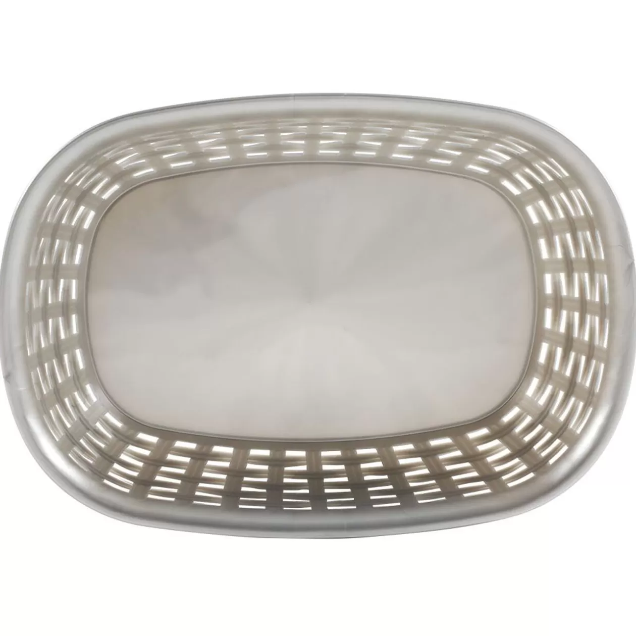 Gifi Panier ovale plastique gris< Rangement De Cuisine