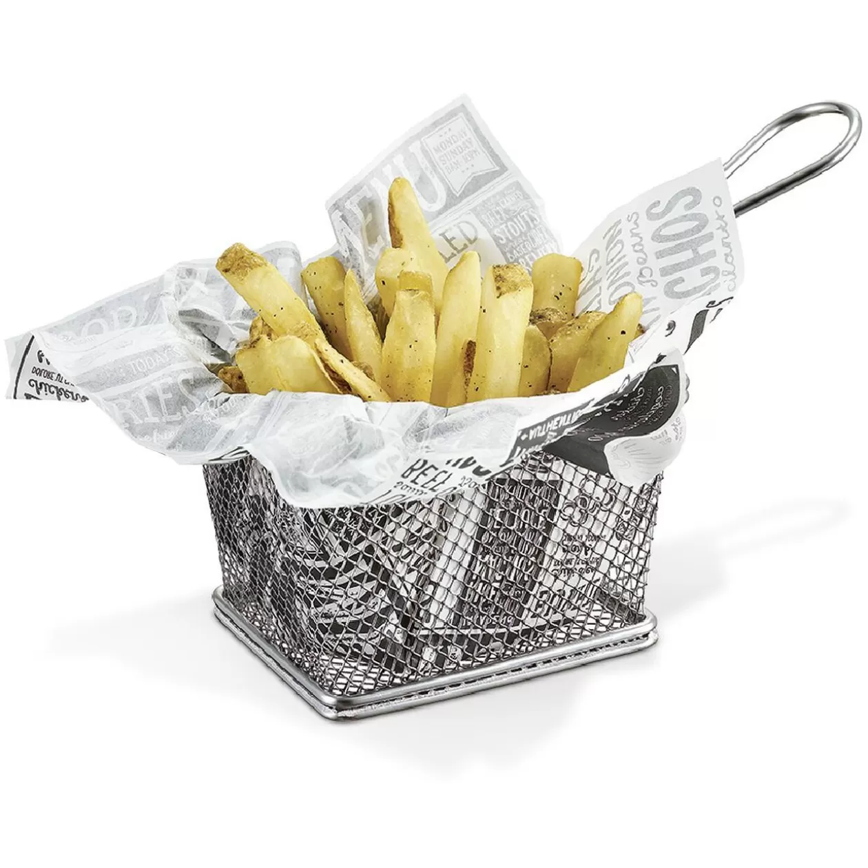 Gifi Papier absorbant à frites design noir blanc< Préparation Culinaire