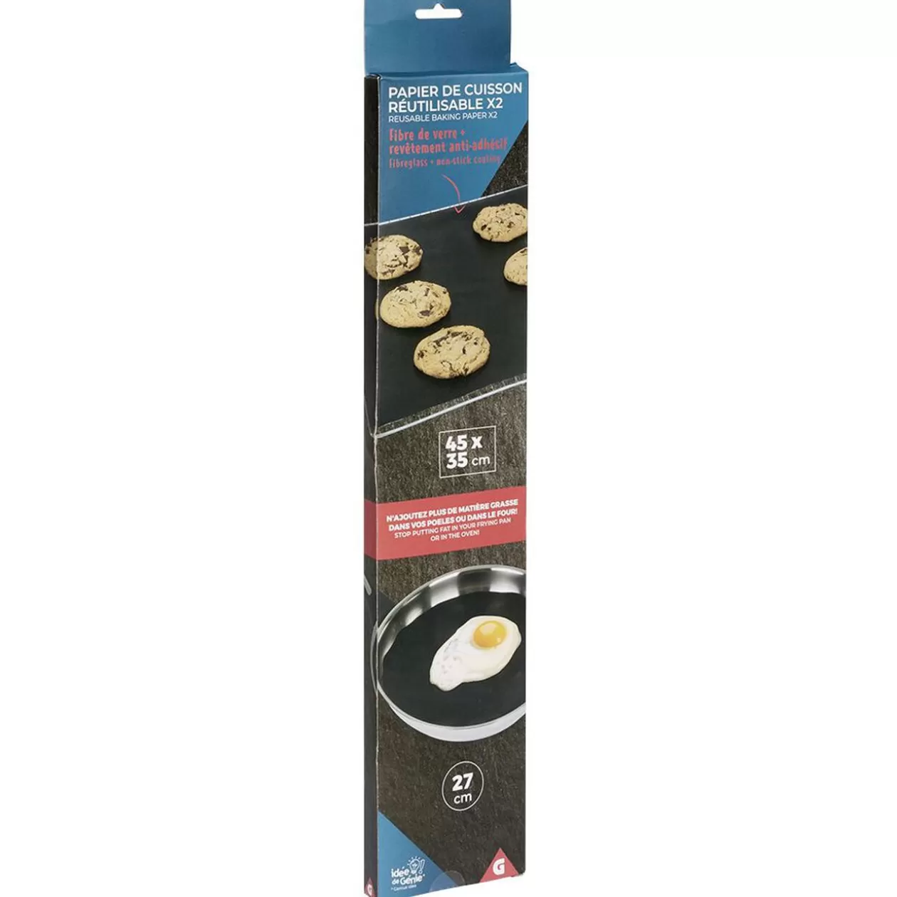 Gifi Papier cuisson réutilisable x2< Cuisson