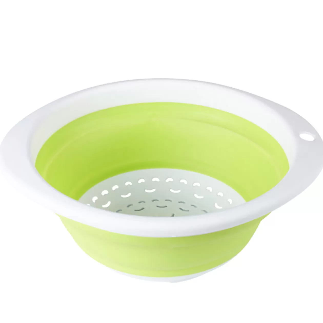 Gifi Passoire rétractable verte et blanche< Préparation Culinaire