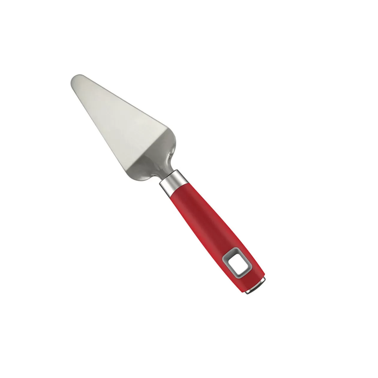 Gifi Pelle à tarte inox manche polypropylène rouge< Préparation Culinaire