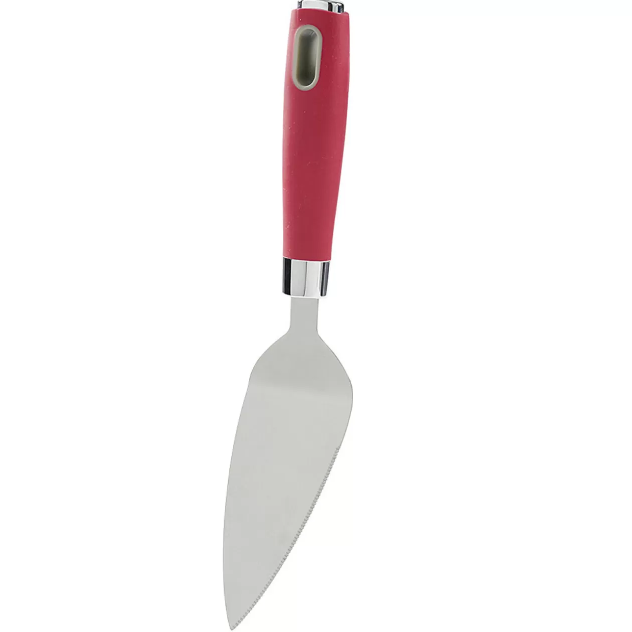 Gifi Pelle à tarte inox manche polypropylène rouge< Préparation Culinaire