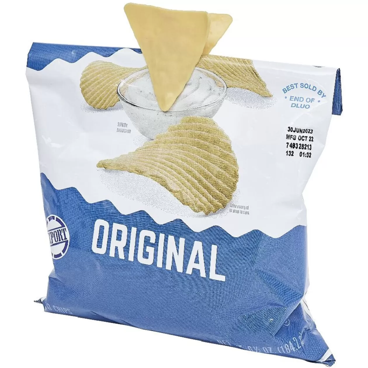 Gifi Pince à sachet chips jaune x2< Conservation Alimentaire