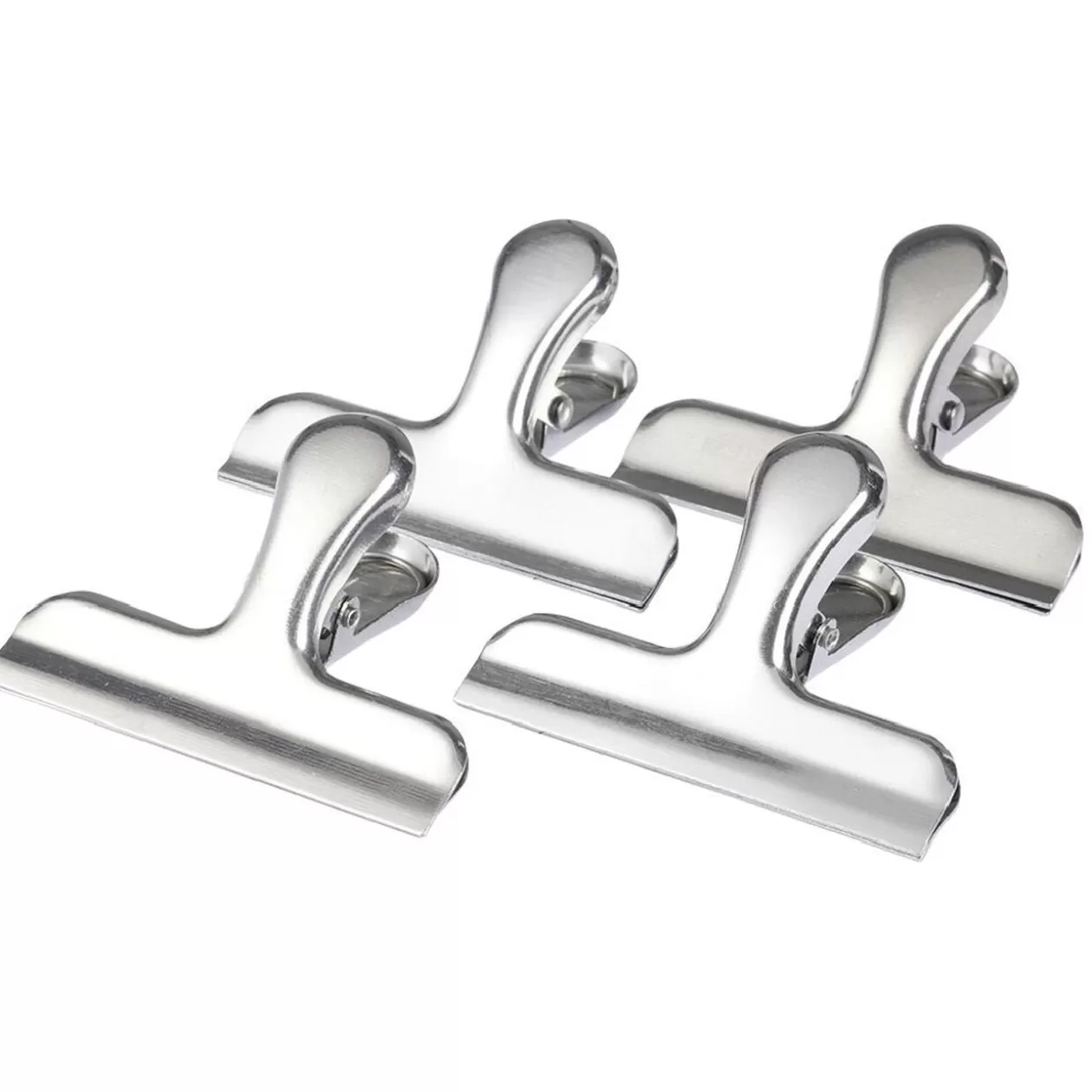 Gifi Pince à sachet inox x4< Conservation Alimentaire