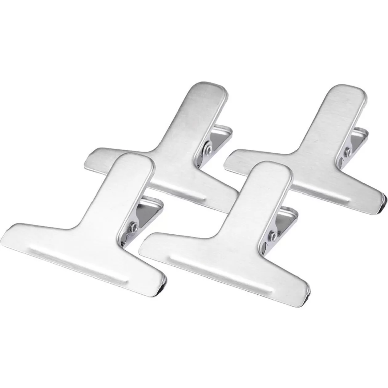 Gifi Pince à sachet inox x4< Conservation Alimentaire