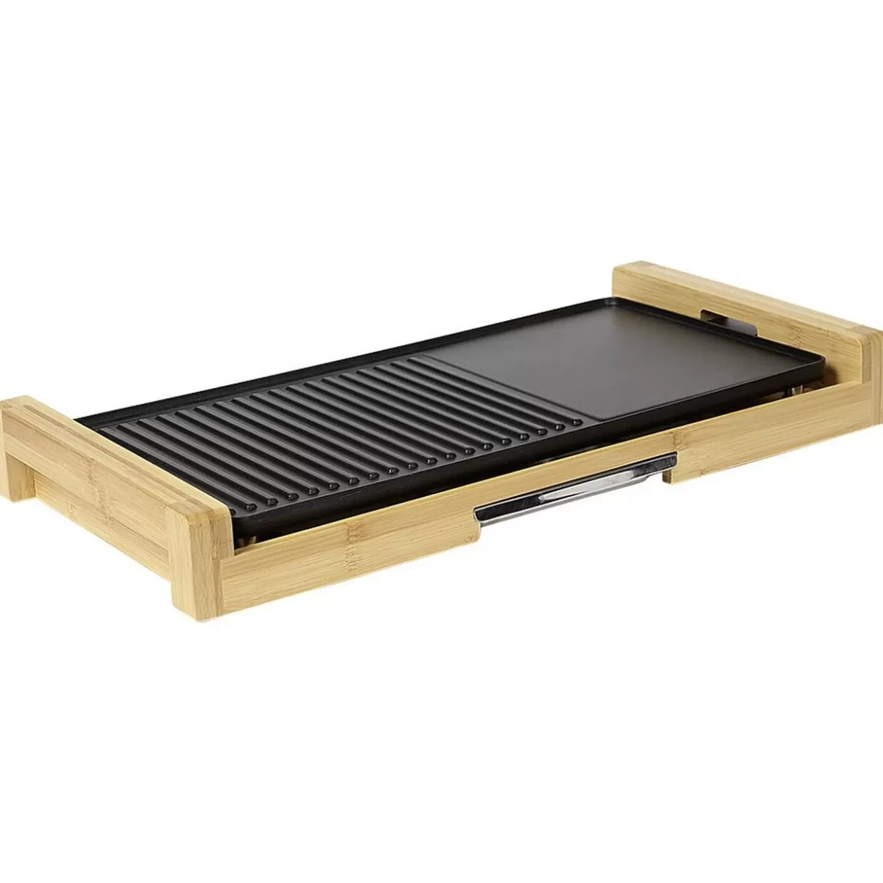 Gifi Plancha grill en bambou 1500W< Petit Électroménager