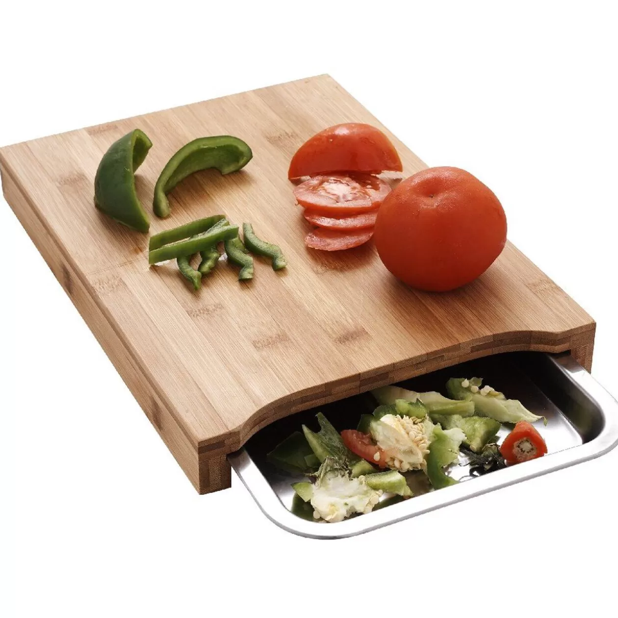 Gifi Planche à découper avec plateau< Préparation Culinaire