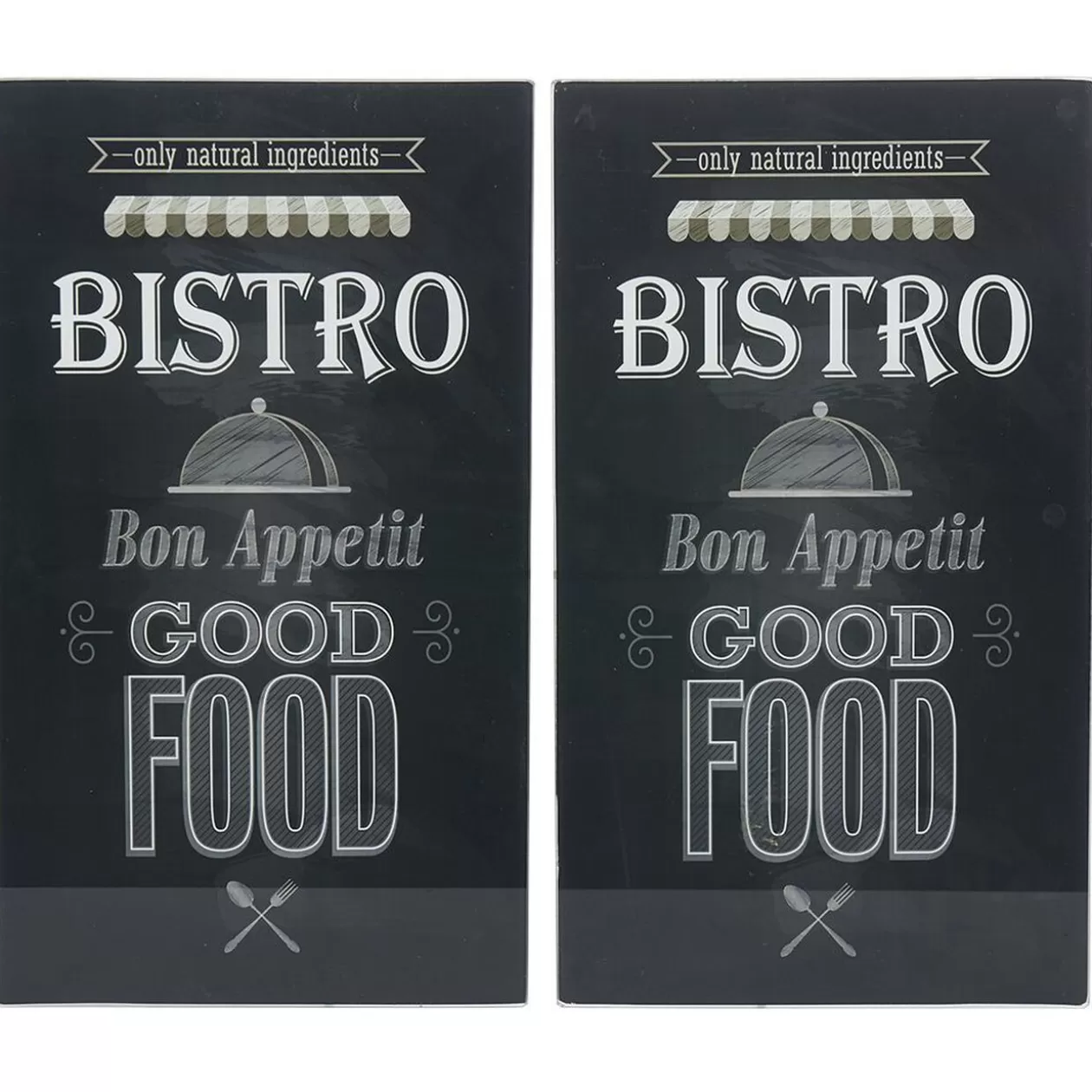 Gifi Planche à découper cache plaque en verre x2< Cuisson