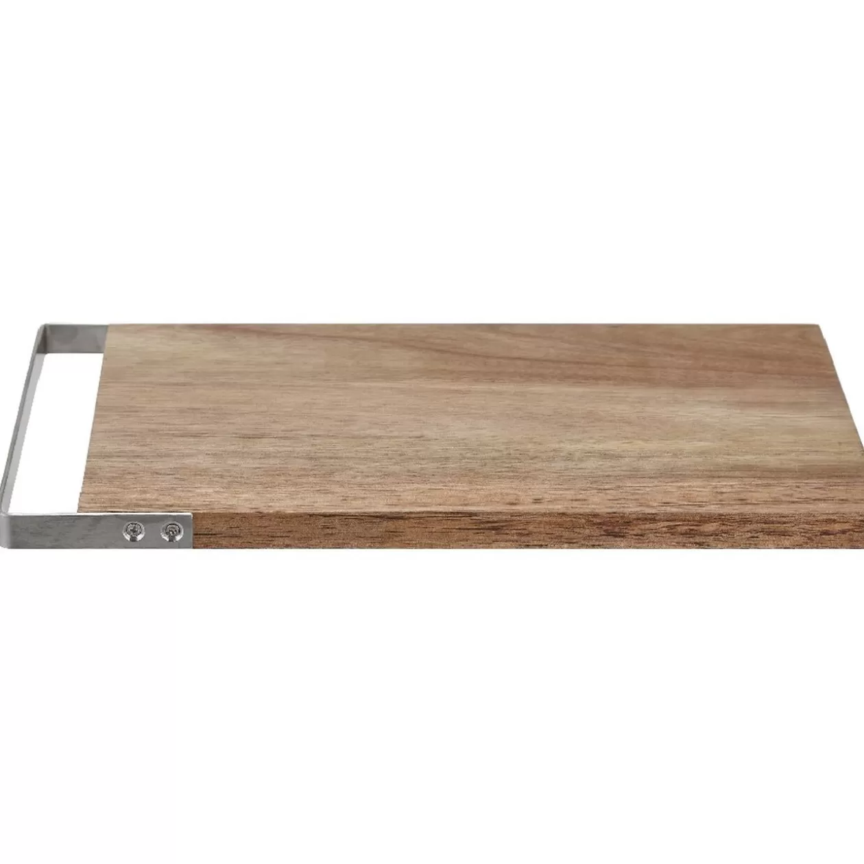 Gifi Planche à découper en acacia avec poignée inox< Préparation Culinaire