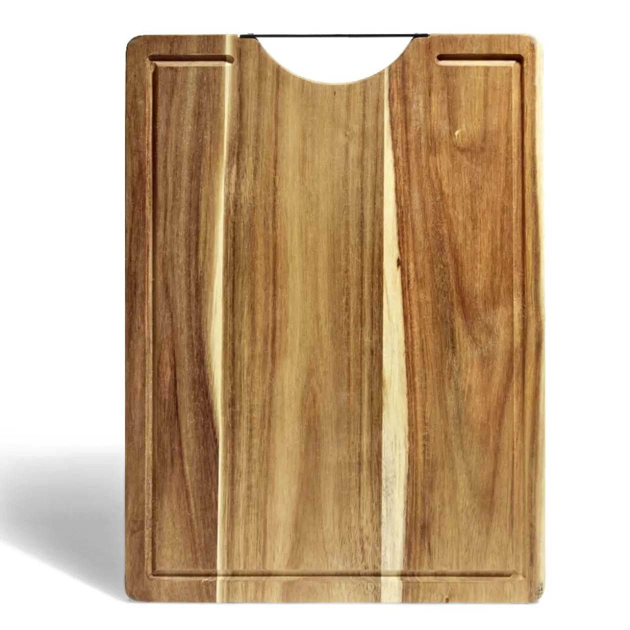 Gifi Planche à découper en bois d'acacia 40x30x1,5cm< Préparation Culinaire
