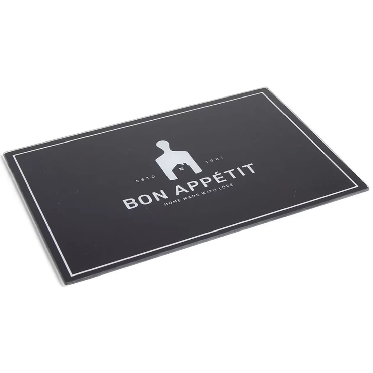 Gifi Planche à découper en verre design Bon appétit - 38x30cm< Préparation Culinaire