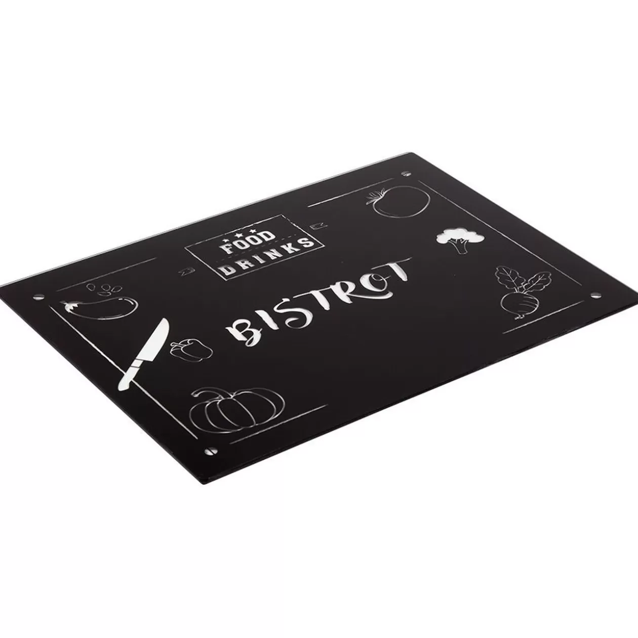 Gifi Planche à découper en verre noir< Préparation Culinaire