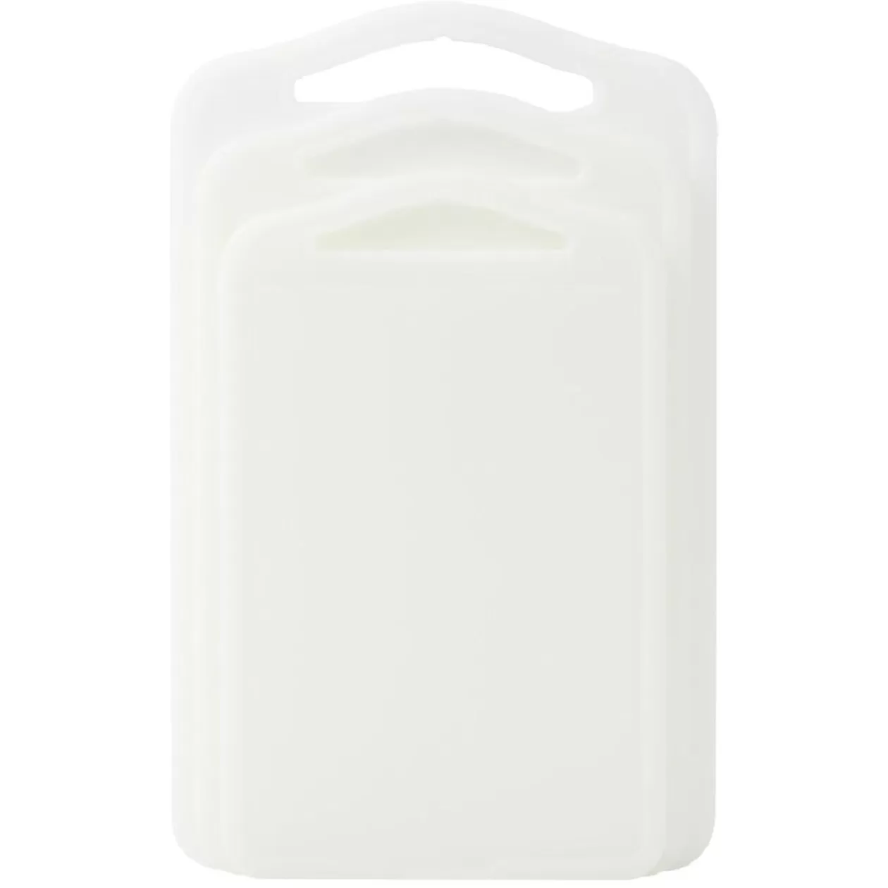 Gifi Planche à découper polypropylène blanc x3< Préparation Culinaire