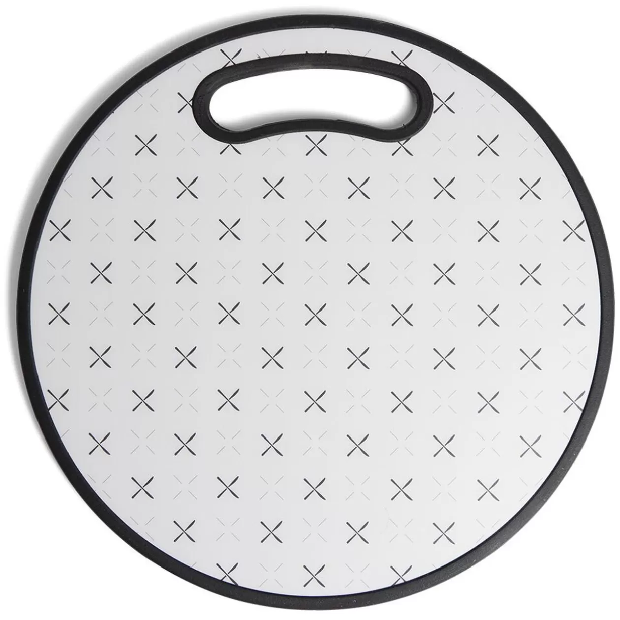 Gifi Planche à découper ronde en plastique Ø39,5cm< Préparation Culinaire