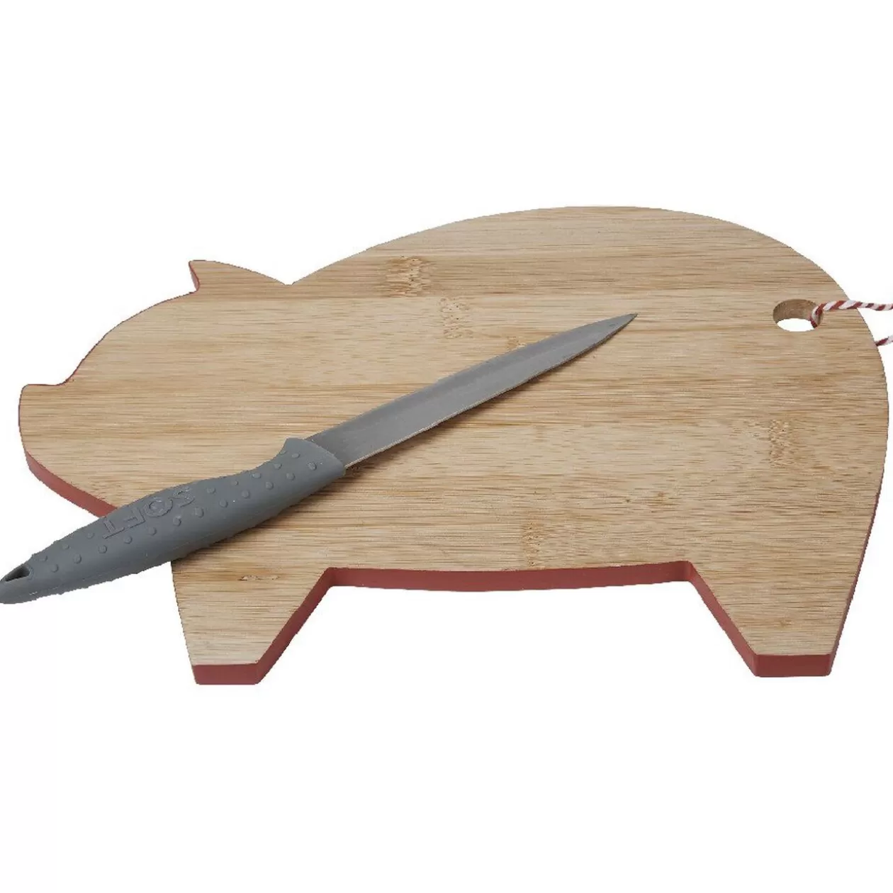 Gifi Planche en bambou forme cochon< Préparation Culinaire