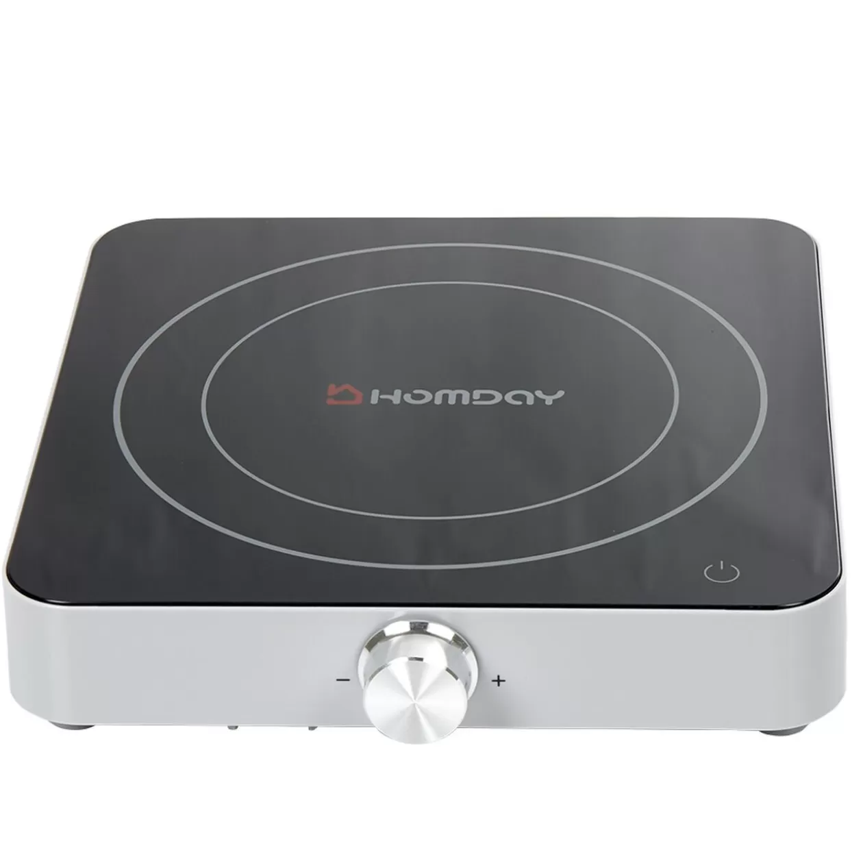 Gifi Plaque à induction noire et blanche Trisa 1 800 W< Petit Électroménager