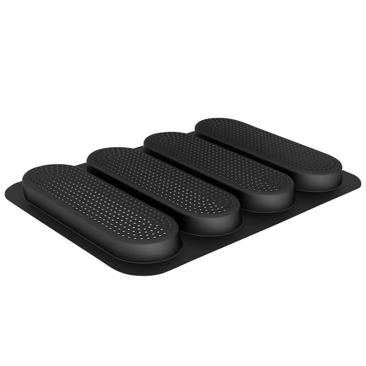 Gifi Plaque demi baguette x4 en silicone 29x21xH3cm< Cuisson