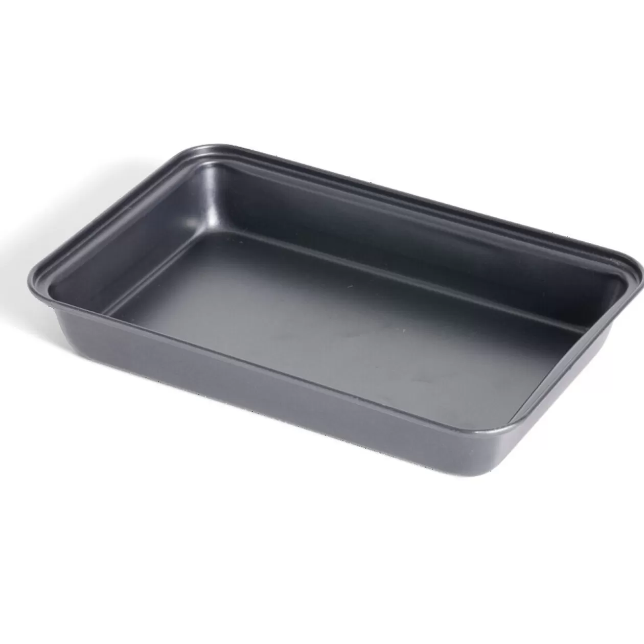 Gifi Plat à four en métal noir 30x20xH4,8cm< Cuisson