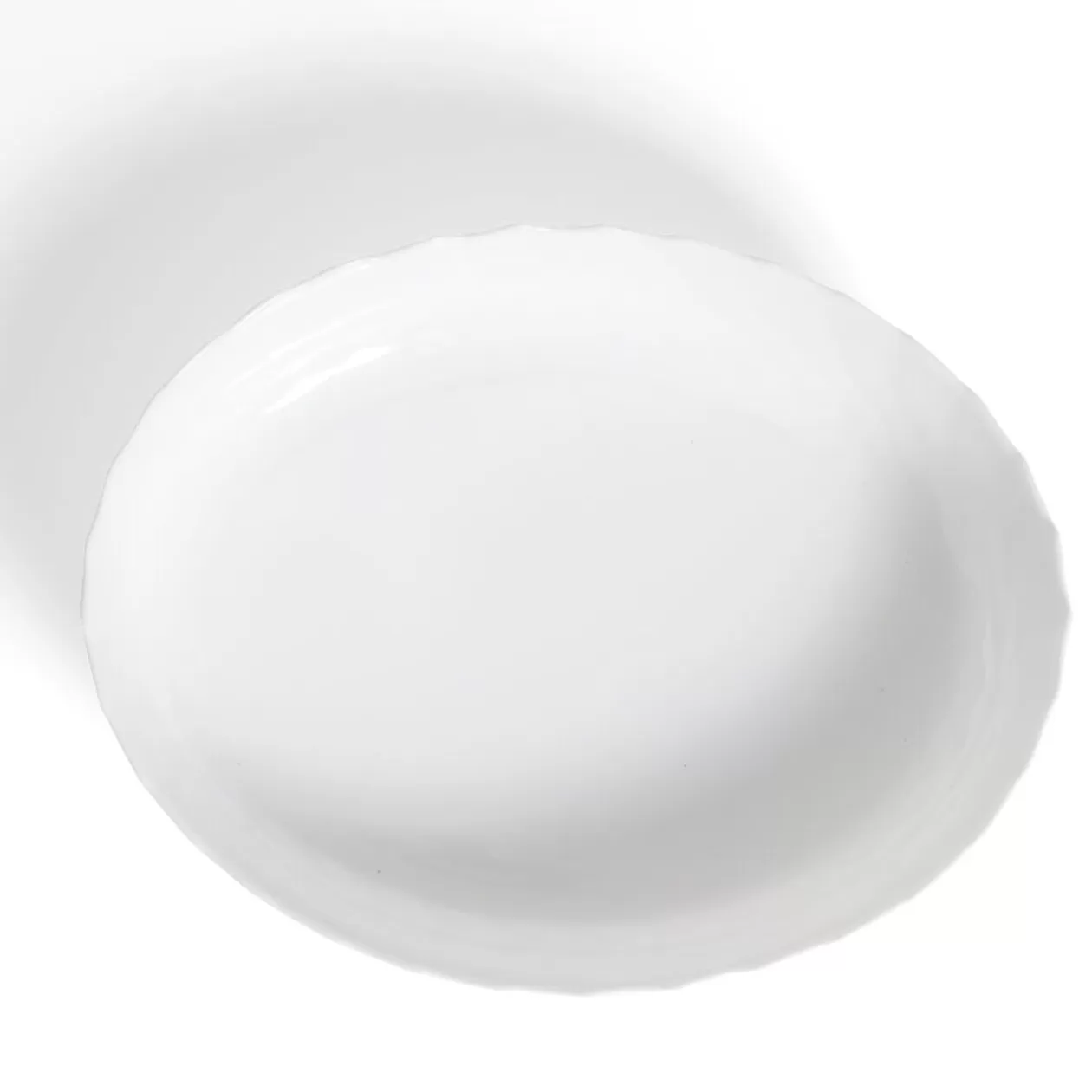 Gifi Plat à four en verre opale blanc 36,9x28,6xH8cm< Cuisson