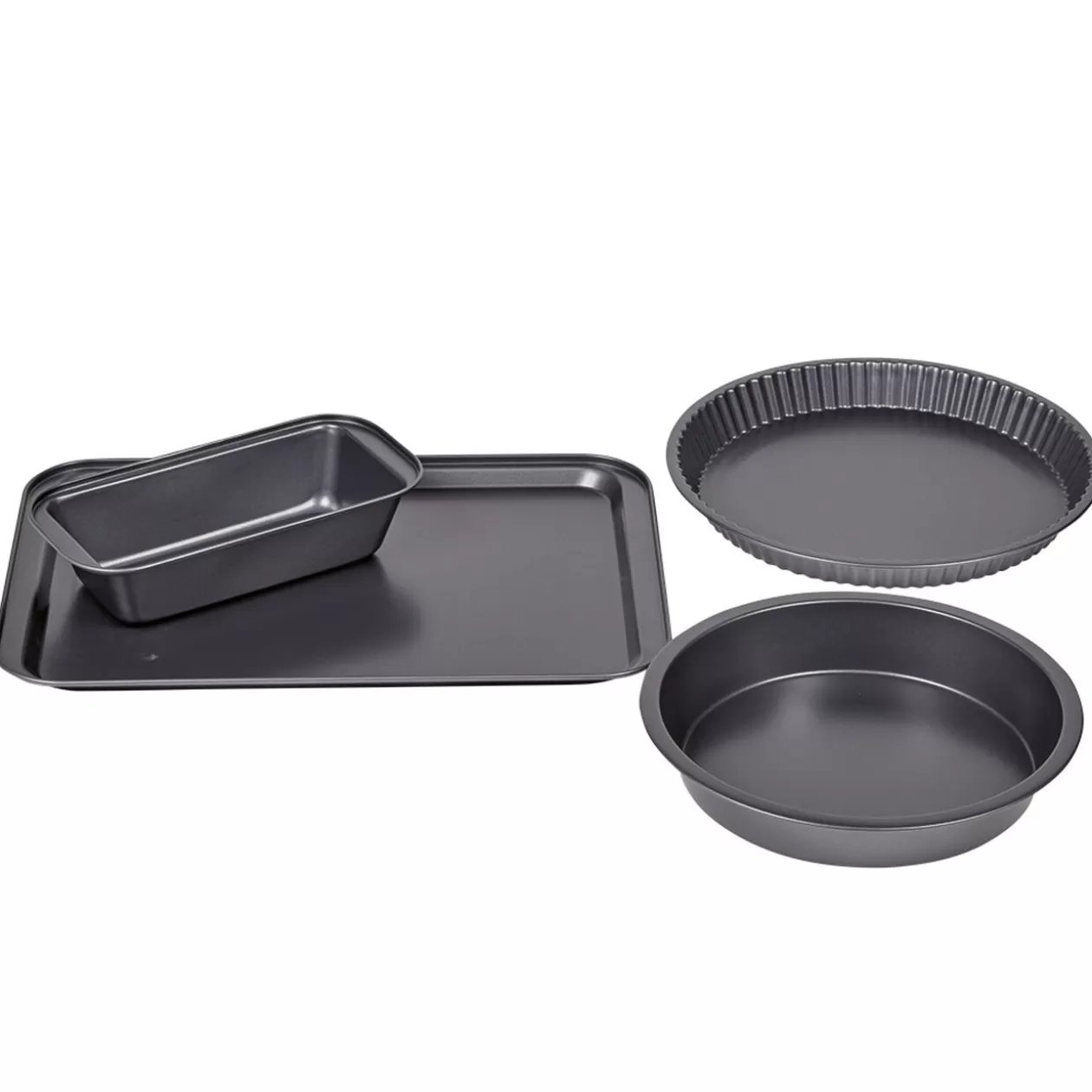 Gifi Plat à four gris x4< Cuisson