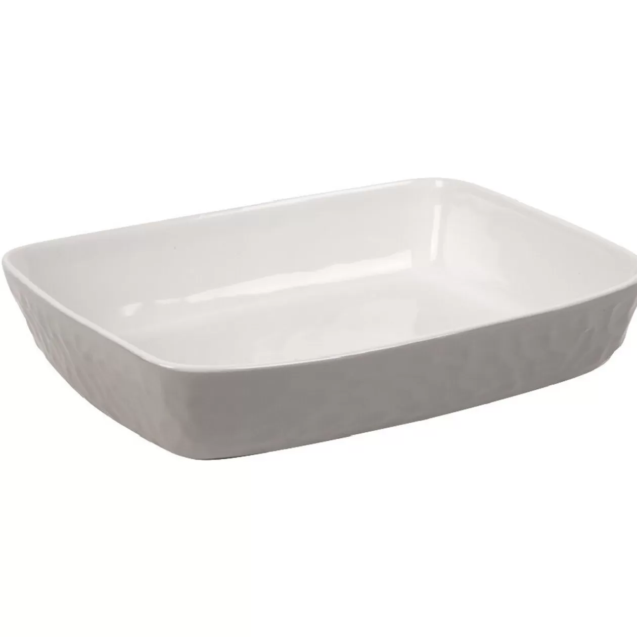 Gifi Plat à four martelé gris blanc< Cuisson