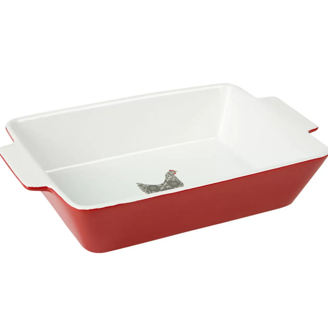 Gifi Plat à four motif poule< Cuisson