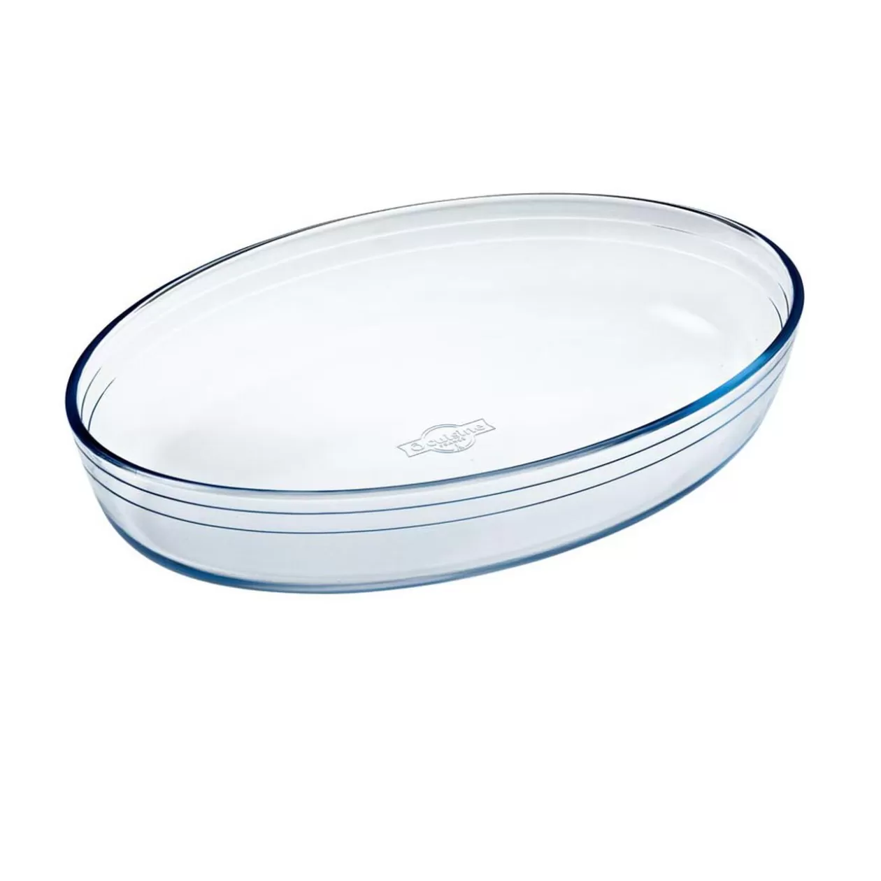 Gifi Plat à four ovale en verre extra résistant< Cuisson
