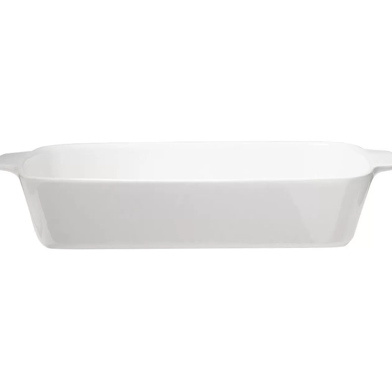 Gifi Plat à four rectangulaire blanc grès< Cuisson