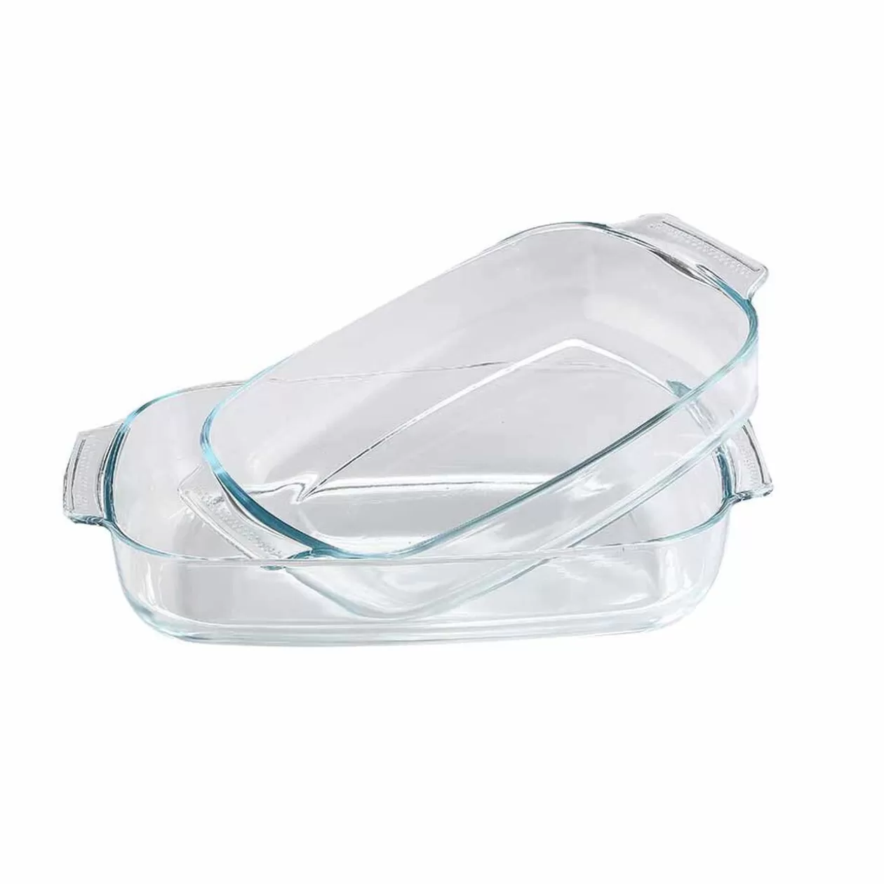 Gifi Plat à four rectangulaire en verre x 2< Cuisson