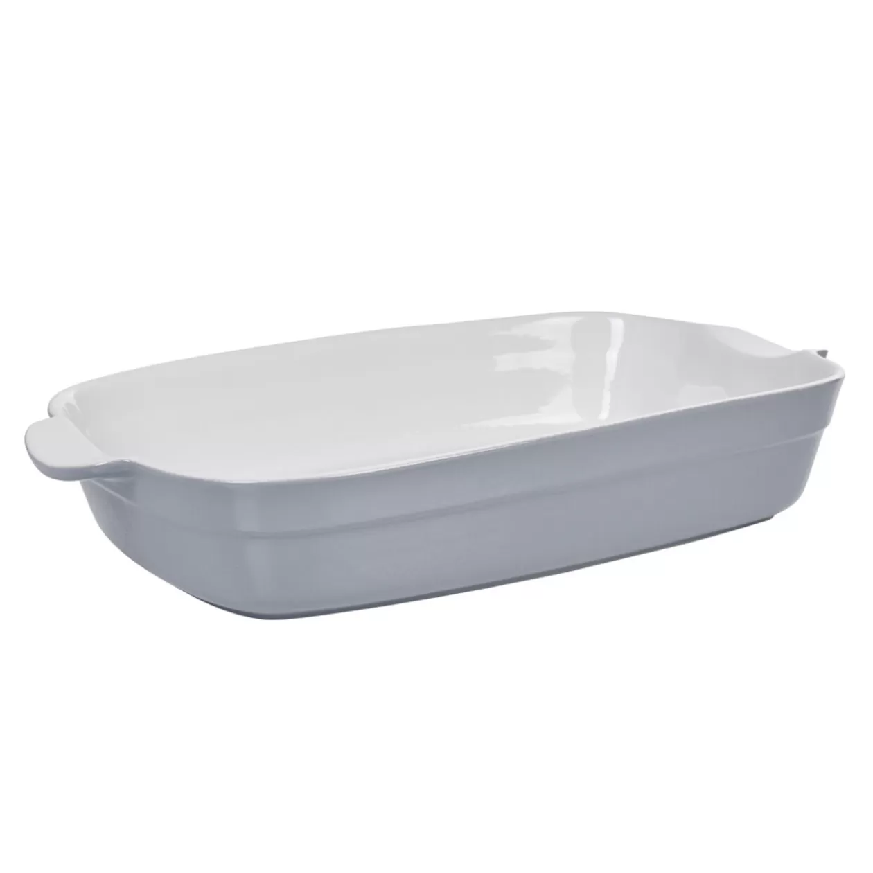 Gifi Plat à four rectangulaire gris blanc grand format< Cuisson