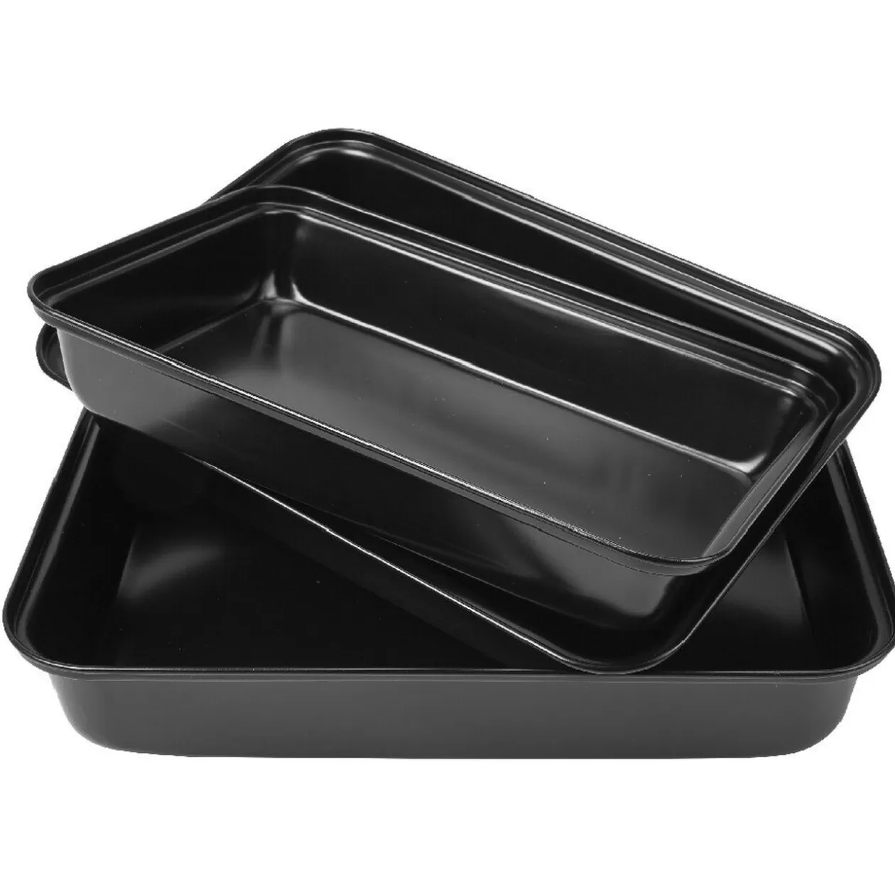 Gifi Plat à four rectangulaire noir x3< Cuisson