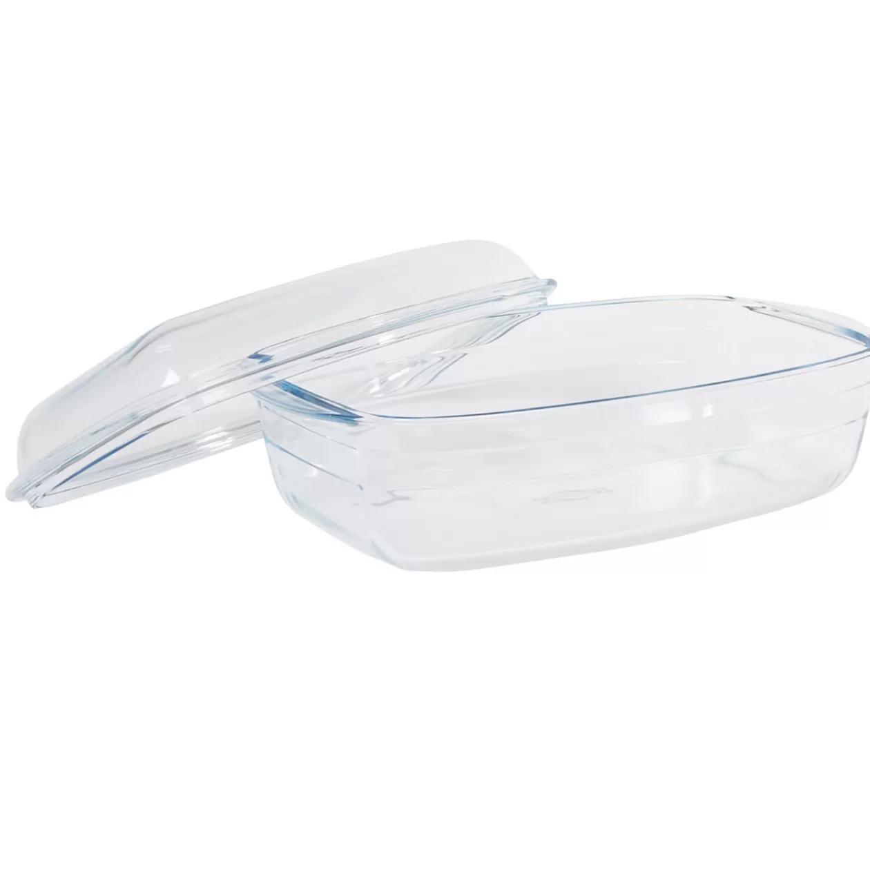 Gifi Plat à four rectangulaire transparent 6,5 L< Cuisson