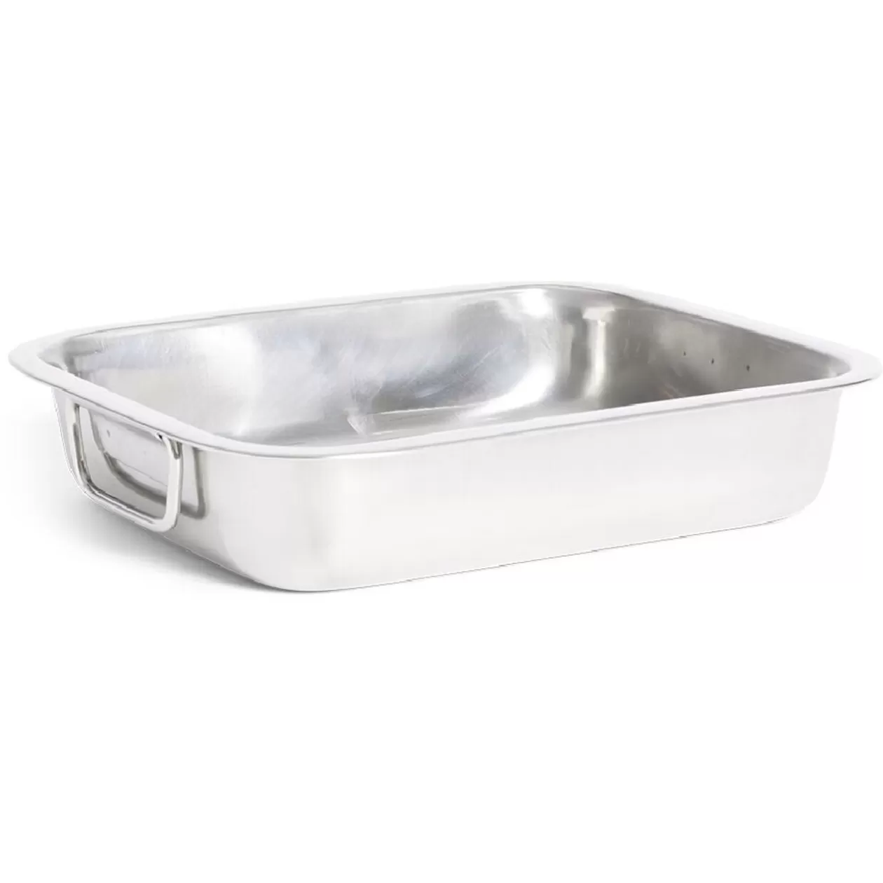 Gifi Plat à lasagnes en inox 27x19,5xH6,5cm< Cuisson