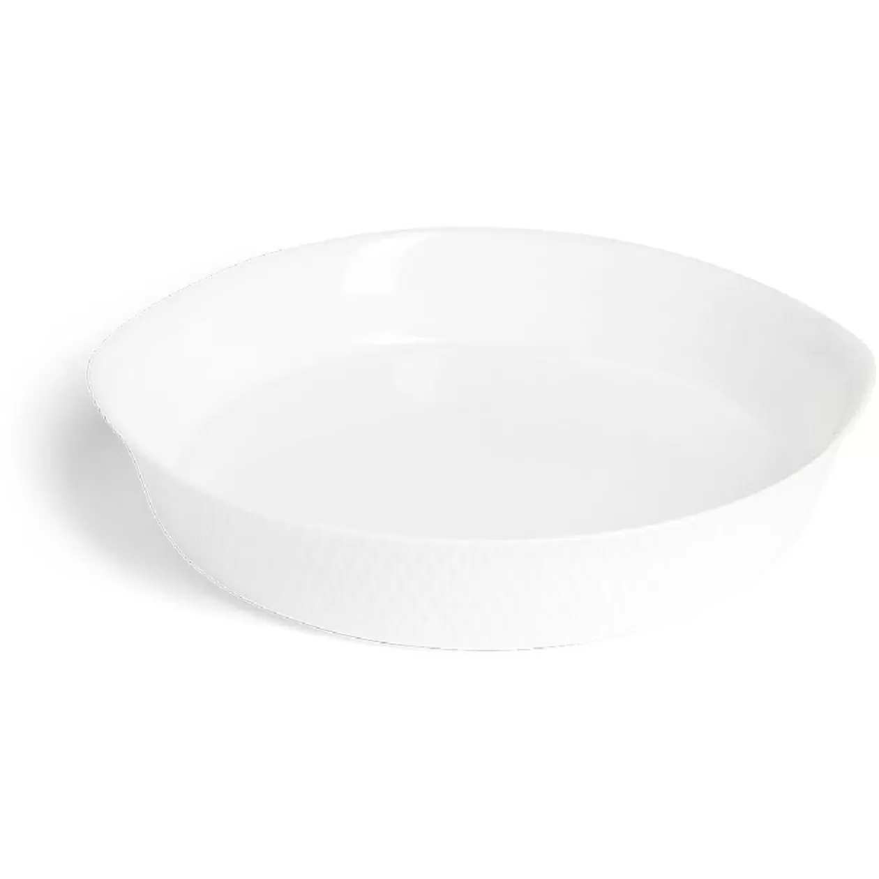 Gifi Plat à tarte Ø28cm Luminarc blanc< Cuisson