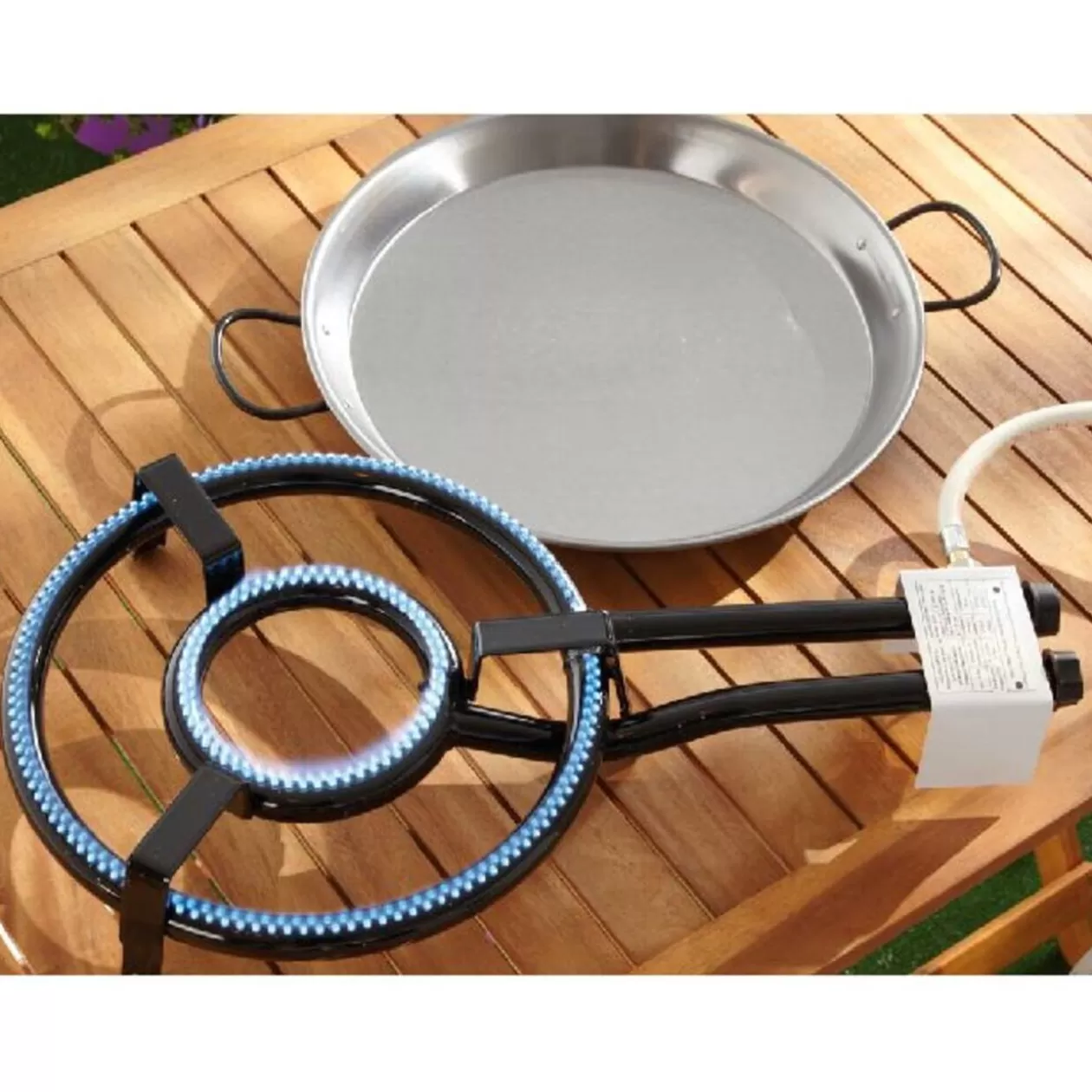 Gifi PLAT A PAELLA AVEC RECHAUD< Petit Électroménager