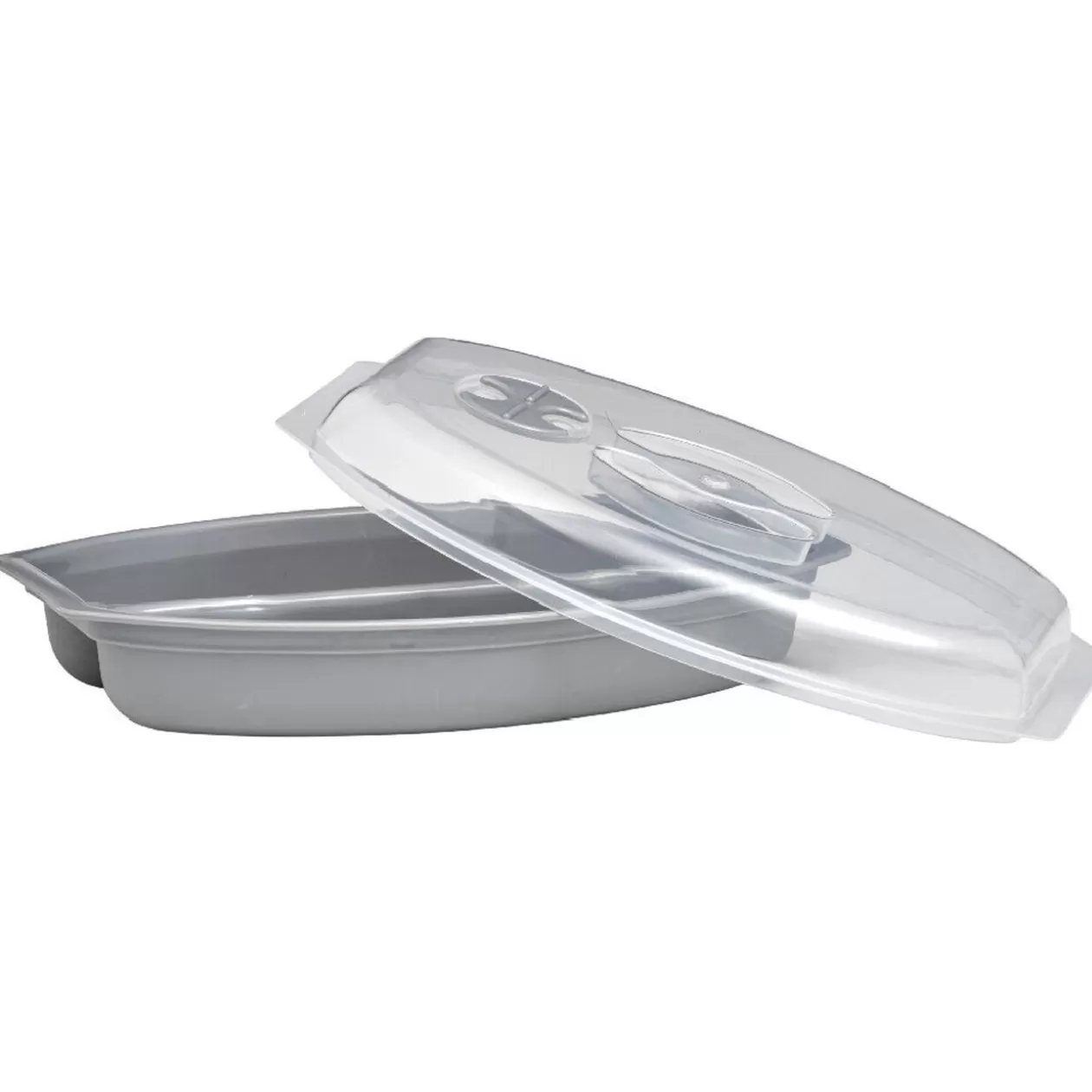 Gifi Plat de cuisson 2 compartiments spécial micro-ondes< Petit Électroménager