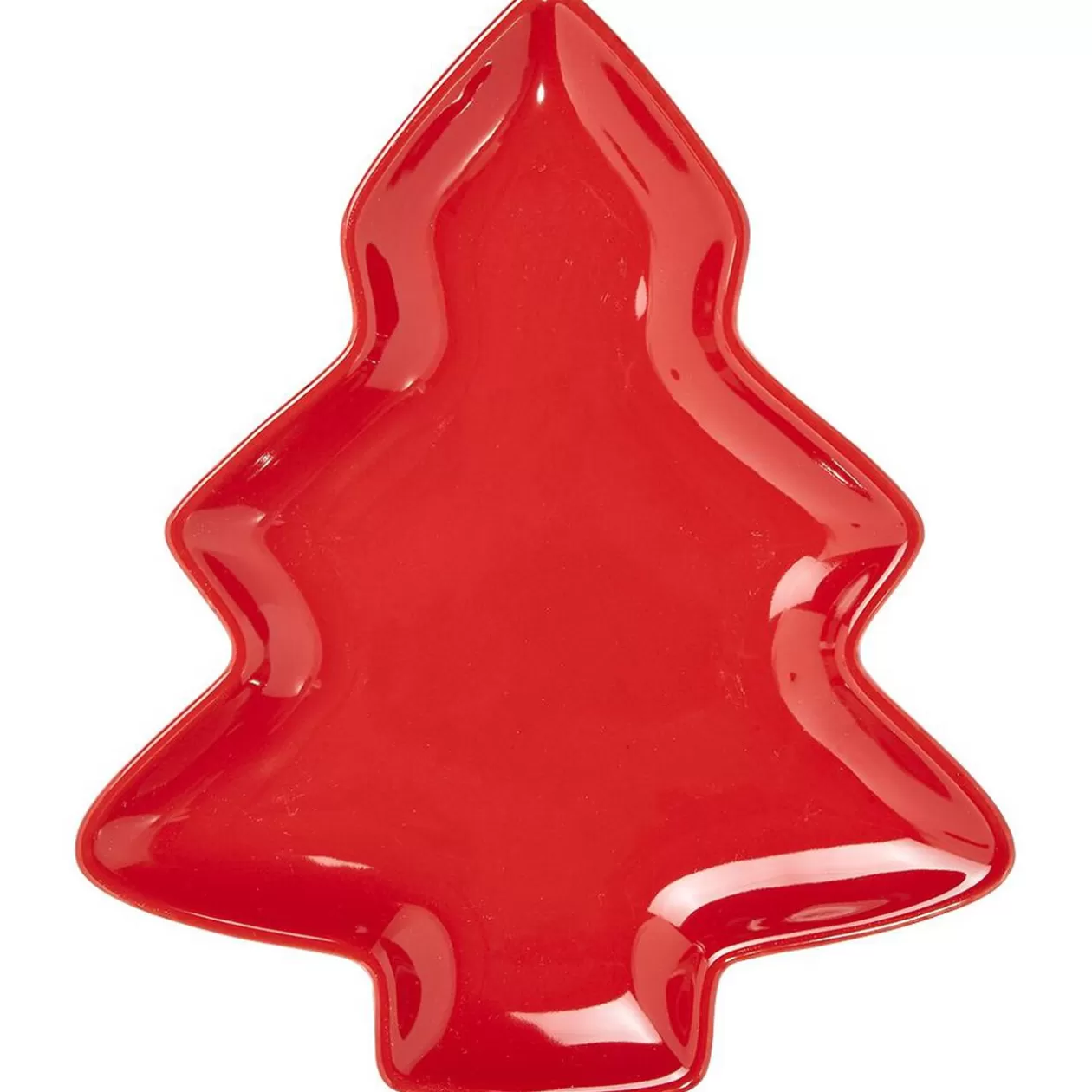 Gifi Plat en grès forme sapin de Noël< Cuisson